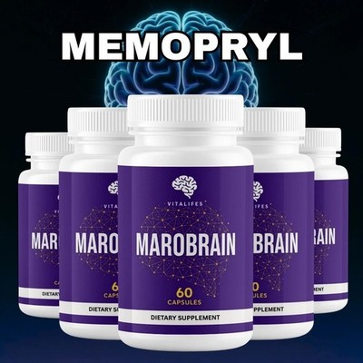 Marobrain Capsules - Premium Maro Brain Memory Support Supplement 300ct