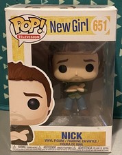 BOX DAMAGE Funko Pop Television Nick 651 New Girl Vinyl Figure Jake Johnson Jess