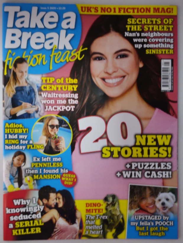 Take a Break Fiction Feast #5 2026 20 New Stories. Why I Seduced a serial killer