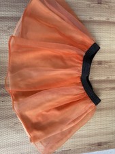 Beautiful Girls Tutu Skirt Orange Ruffles