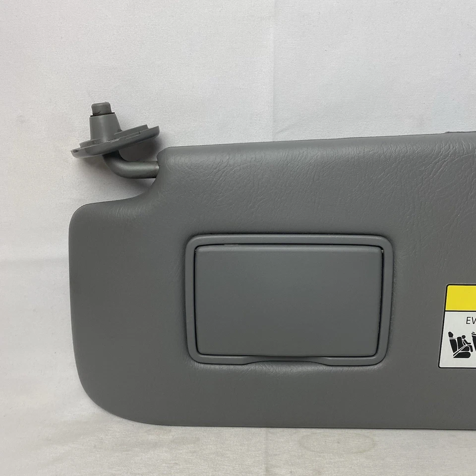 2005 - 2006 Honda CR-V CRV para-sol driver lado esquerdo LH cinza vinil sombra fabricante de equipamento original - Imagem 2 de 4