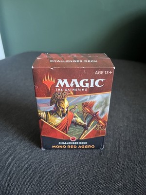 Magic The Gathering Challenger Deck 2021 - Mono Red Aggro - Sealed
