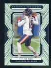 2024 National Treasures Silver Prizm #18 Caleb Williams Bears RC Rookie /35