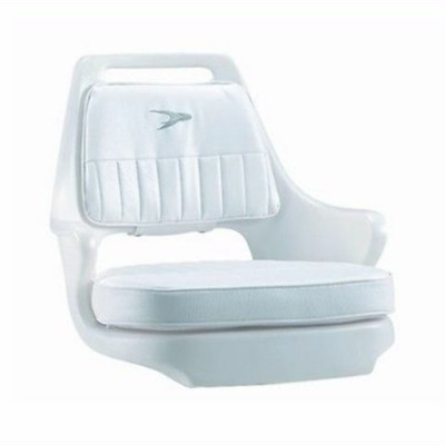 Wise Heavy Duty Pilot Boat Chair Rotational Molded White Marine 8WD0153710