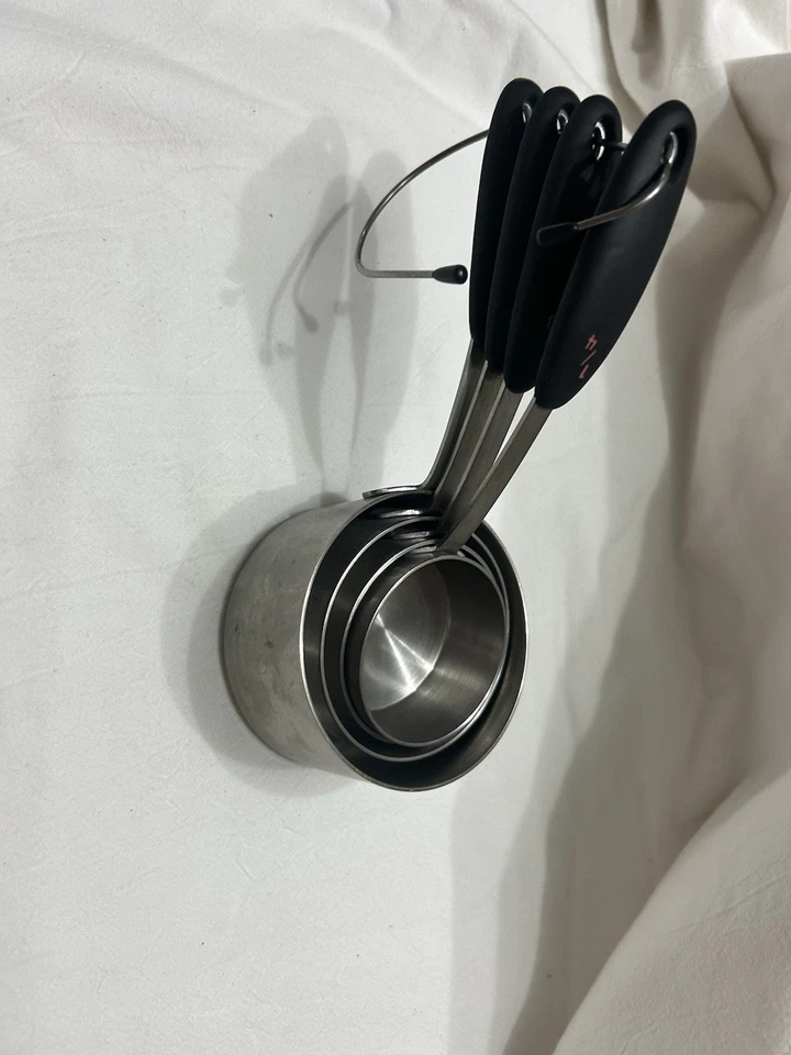 Measuring Cups, 4-Piece - Stainless Steel - Image 3 of 3