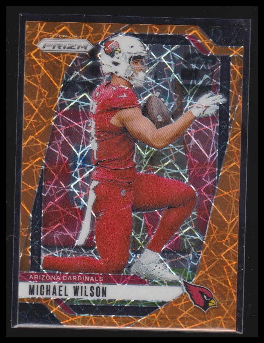 2024 Panini Prizm #3 Michael Wilson Lazer