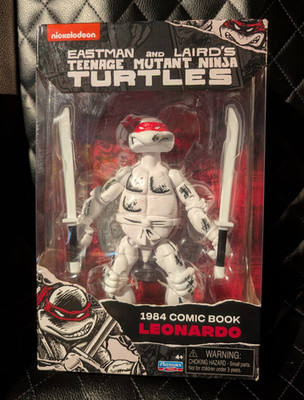 Leonardo 1984 Comic Book Black & White Playmates Toys TMNT 6'' Figure 2025