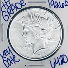 1926 D SILVER PEACE DOLLAR AUTHENTIC HI GRADE U.S. MINT COIN RARE KEY DATE 6420