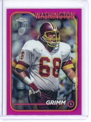 Russ Grimm Magenta Refractor /399 2024 Topps Chrome #197