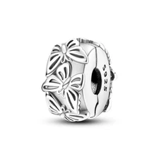 MULA 925 Sterling Silver Star & Paw Charms Clip Bead For Women's CZ DIY Bracelet