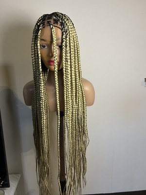 Multi Color Medium Box Braids, Ready To Be Shipped Next Day. (Free Shipping)