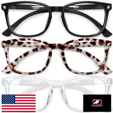Gaoye Women's Blue Light Blocking Computer Glasses - 3 Pack Lightweight Frames