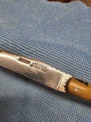VTG RARE FRENCH LAGUIOLE Dassaud Authentique INOX 440 FOLDING