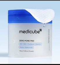 MediCube Zero Pore Pad 2.0  Dual-Textured Exfoliating Toner Pads,Pore Refining