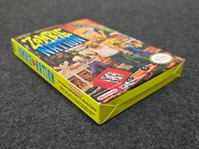 NES ZOMBIE NATION 100% Complete Near Mint CIB Box Nintendo Rare Grail