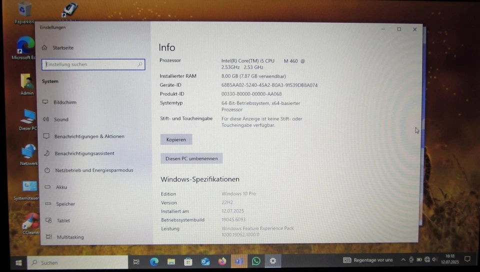 Acer Aspire 5741G Notebook mit  i5 M 460/2,53GHz Prozessor - Bild 4 von 4