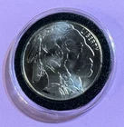 NATIVE AMERICAN & BUFFALO 1 Troy Oz .999 FINE SILVER Round 🔵🇺🇸⭐️