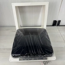 14" RV Caravan Roof Vent 3-Speed Motor RV Fan 12V Skylight