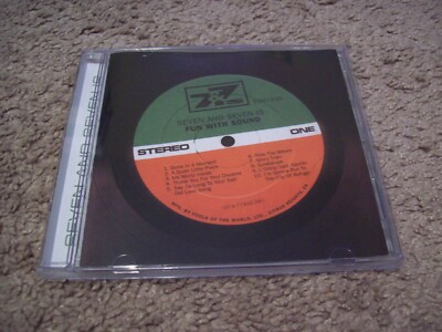 77's 77s Seventy Sevens - Fun With Sound CD *RARE* Michael Roe Seven & Seven Is