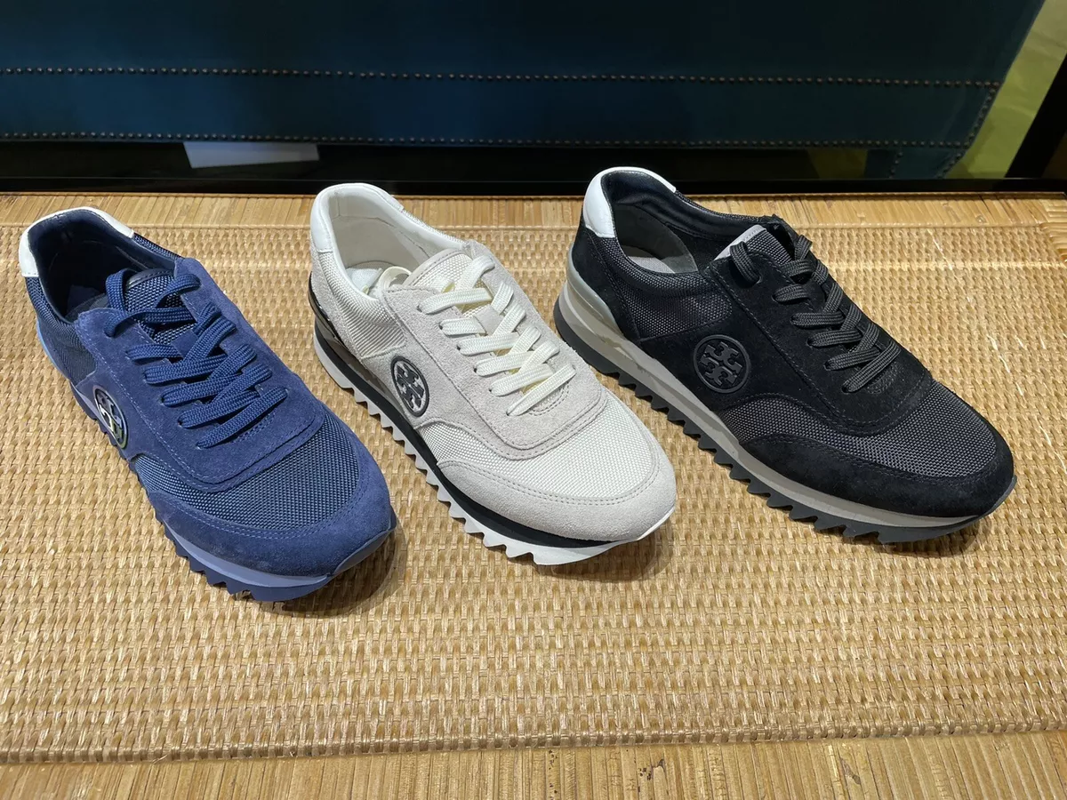 TORY BURCH SAWTOOTH LOGO SNEAKER SIZE 6.5 NEW CHOOSE ONE COLOR