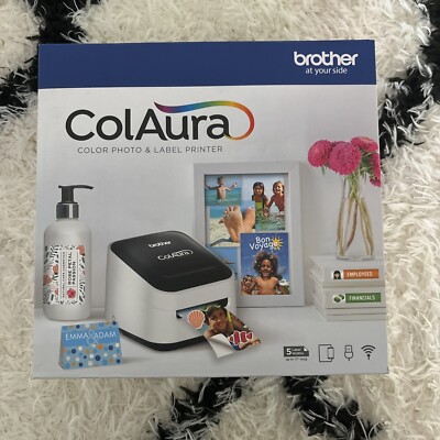 Brother ColAura VC-500W Color Photo & Label Printer BRAND NEW FREE BONUS