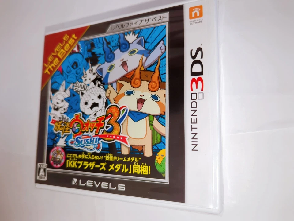 Nintendo 3DS Yo-kai Youkai Yokai Watch 3 Sushi with Medal new Japanese - Image 3 of 4