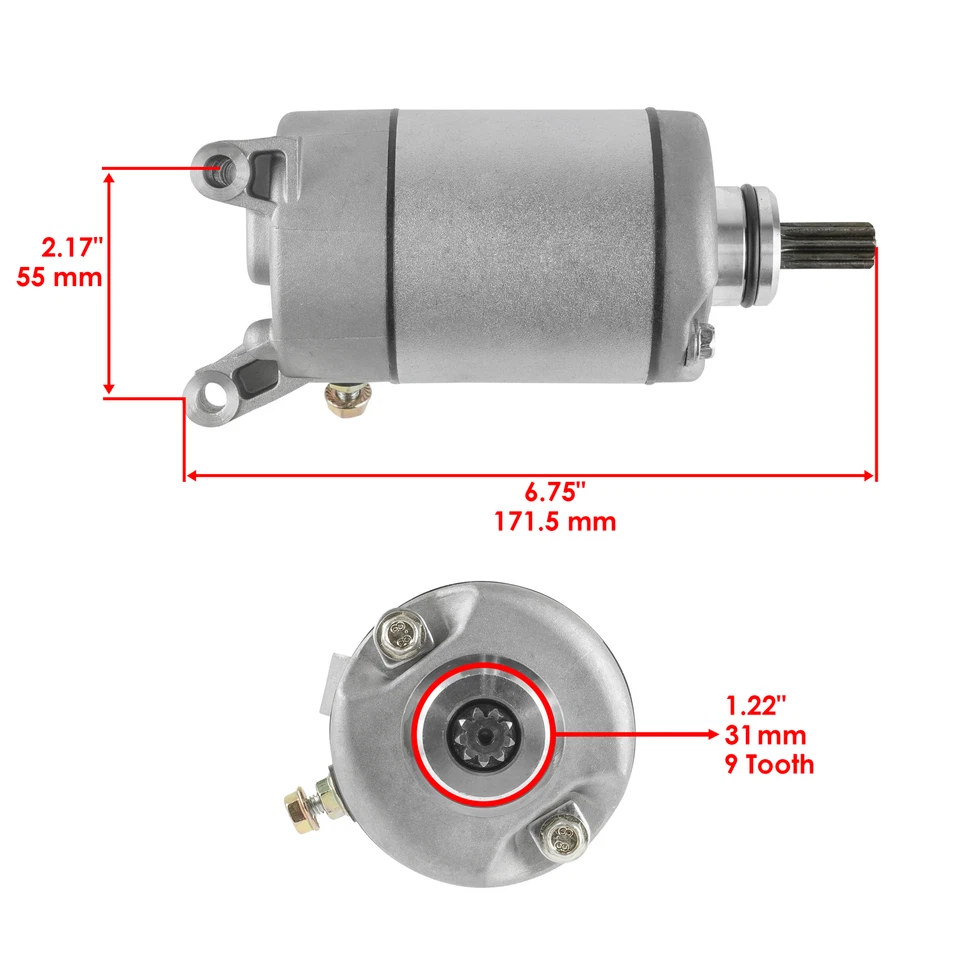 Starter for Polaris Sportsman / ACE 570 2015 2017-2019 / Sportsman 450 HO 2016 - Image 2 of 4