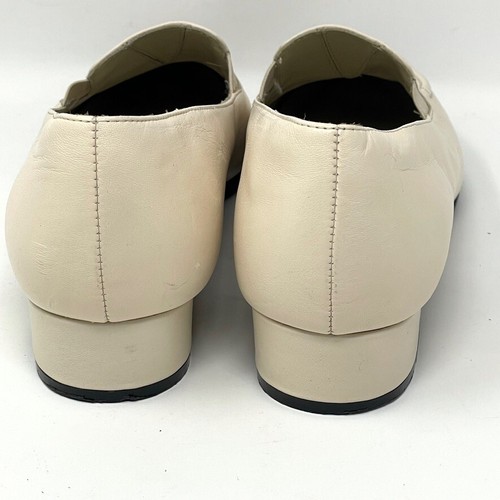 Drew Foot Saver Womens Cream Leather Slip On Loafer Size 8.5 - Picture 10 of 14