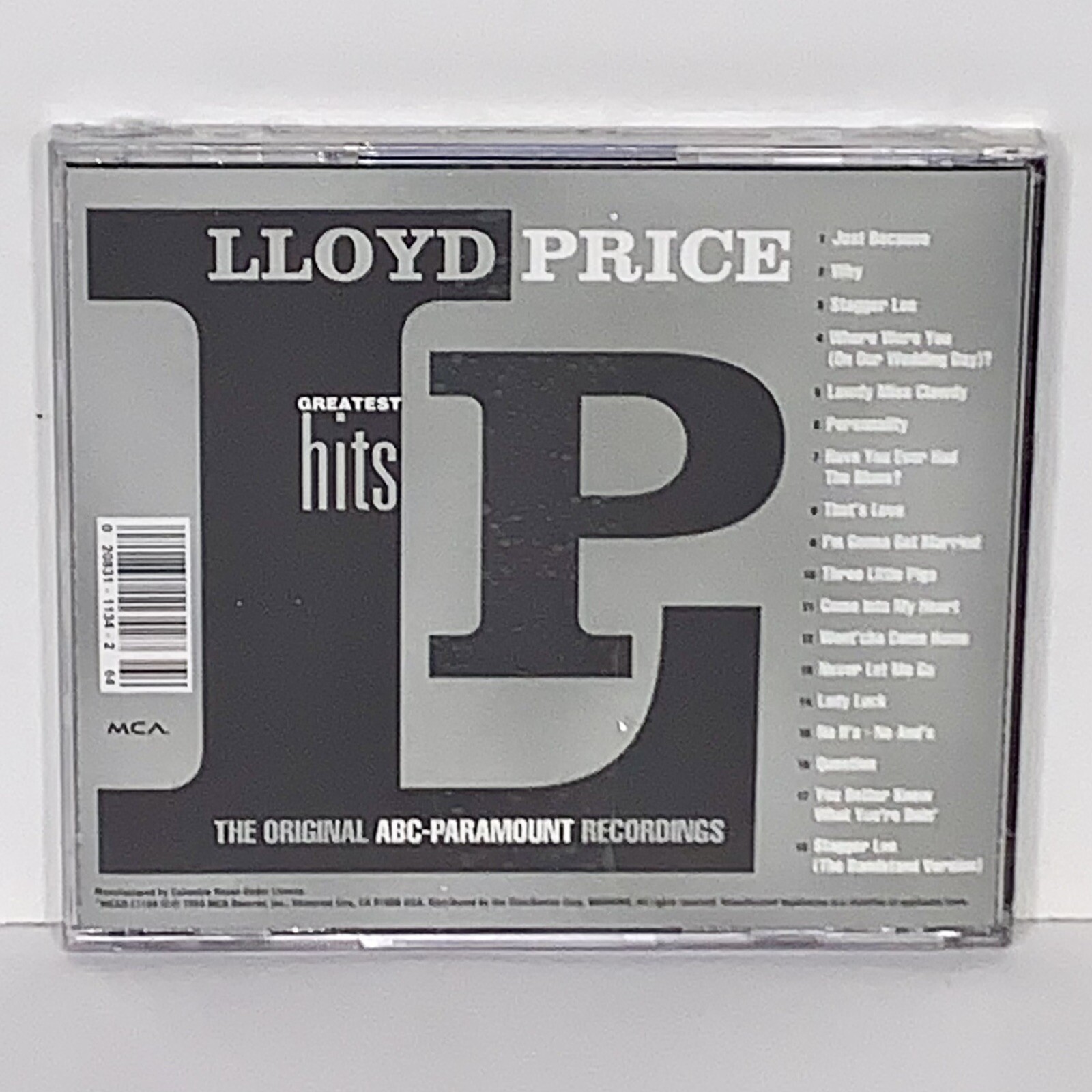 Factory Sealed (shrink wrapped) Lloyd Price Greatest Hits CD | eBay