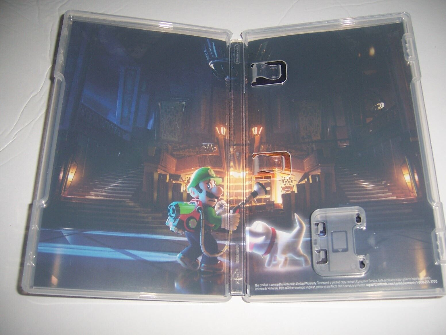 Luigi's Mansion 3 Cover Art & Replacement Case for 