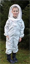 Child Beekeeping , All in one suit, Protective clothing, Fencing hat style 