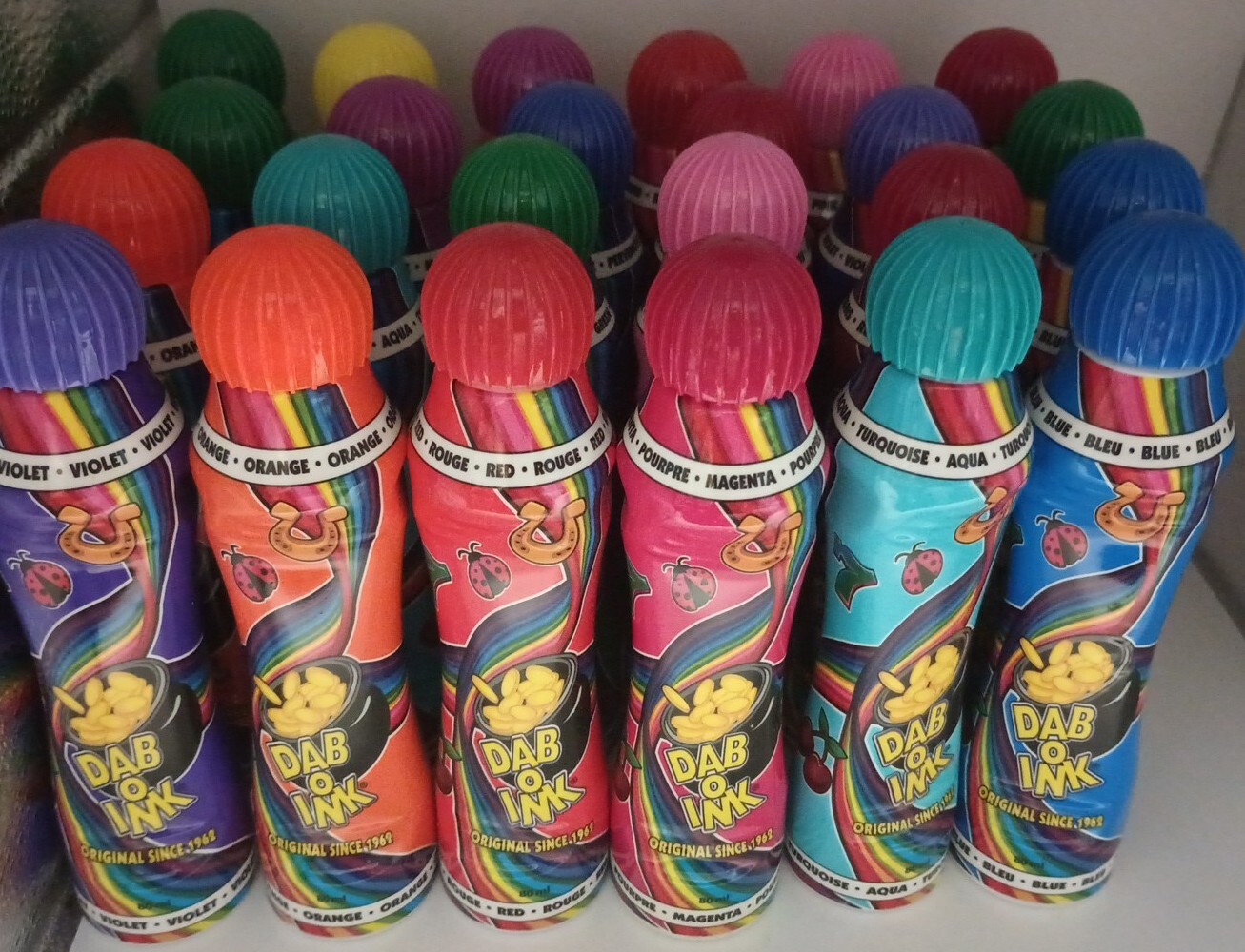 DABOINK 3oz. Bingo Daubers Mixed Colors 24Ct eBay