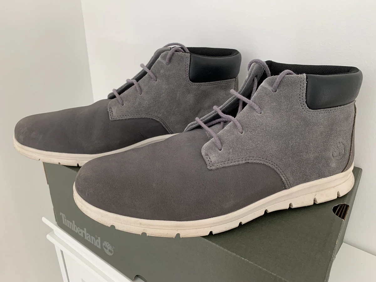 TIMBERLAND GRAYDON CHUKKA MEDIUM GREY NUBUK HOMME TAILLE 45
