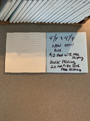 Wenzel Ceramic Tile New never Been Used See Photo Of Actual Box.