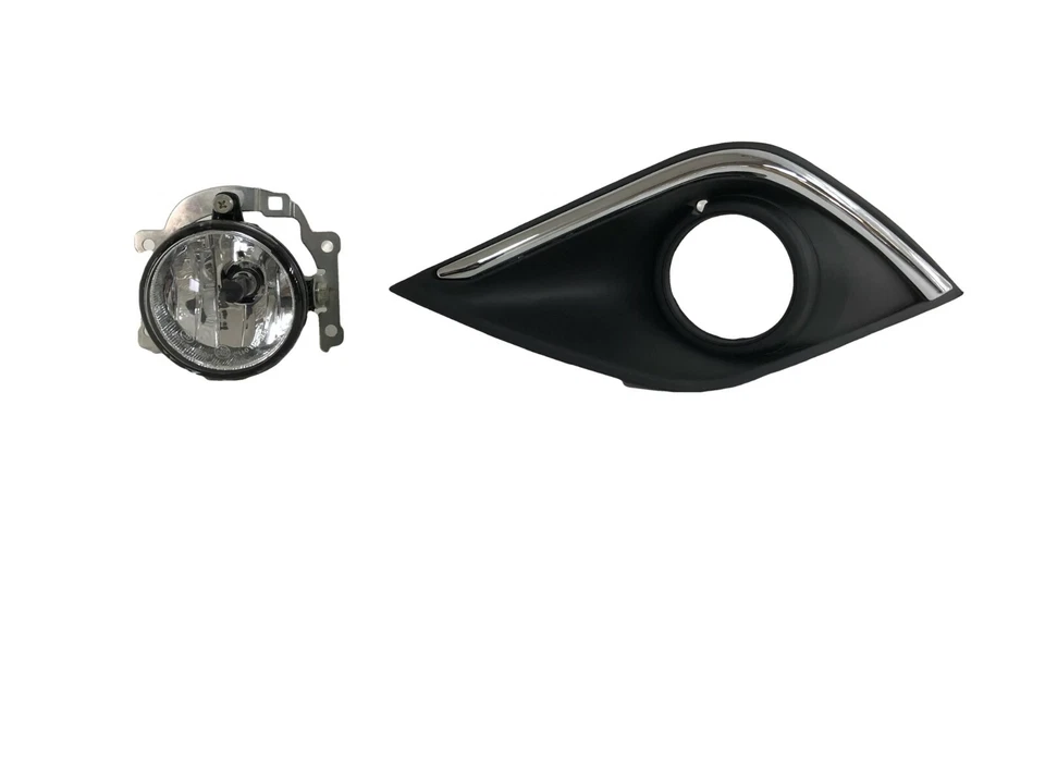 For 2016-2020 Mitsubishi Outlander Bumper Fog Light W Bezel Cover Driver LH Side - Image 2 of 4