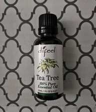 Difeel Aromatherapy • 100% Pure Essential Oil • Tea Tree Oil 1 fl oz • Sealed