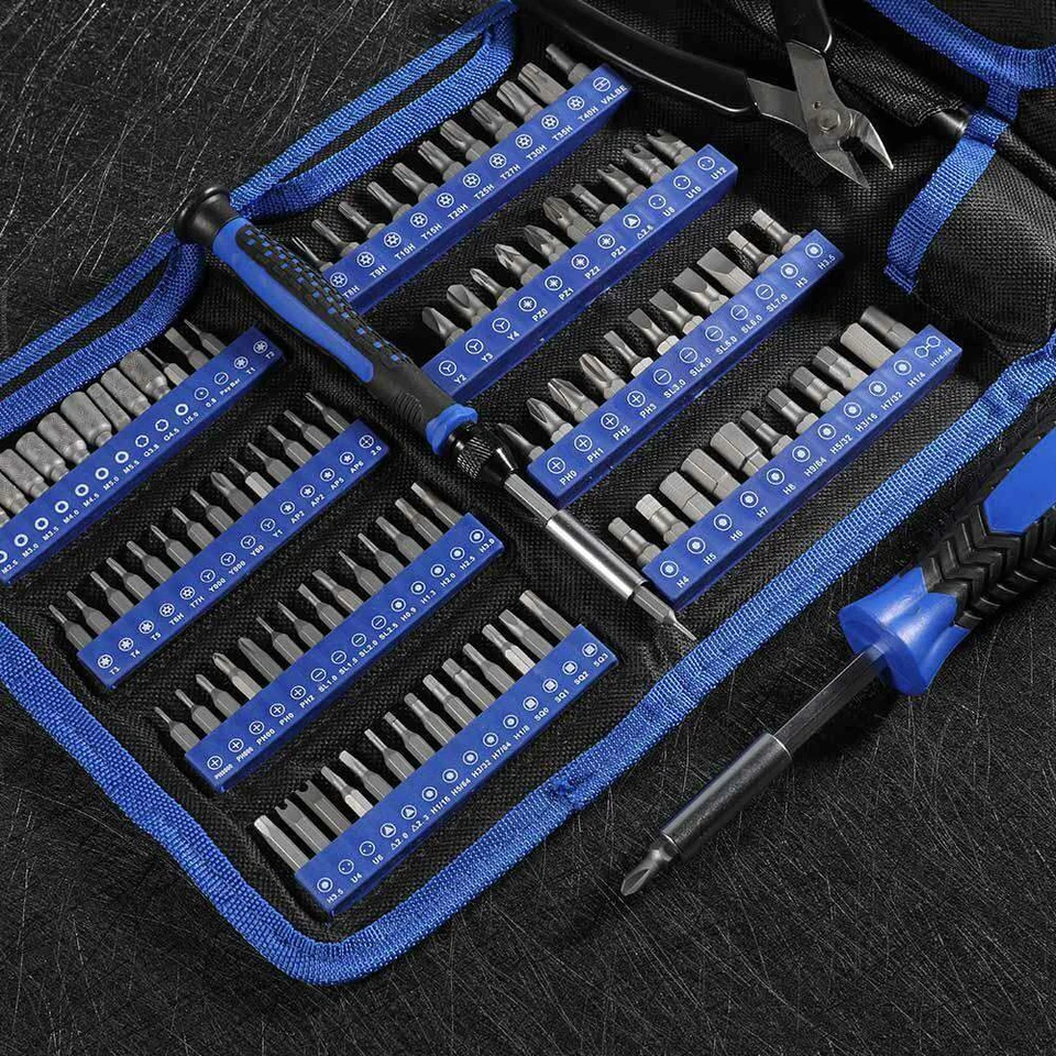 118 in 1 Precision Screwdriver Magnetic Repair Tool Kit for iPhone Samsung PC  - Image 2 of 4