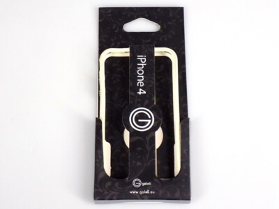 Galeli Schutz Hülle Case Cover Bumper Rahmen Weiß White für Apple iPhone 4, 4s