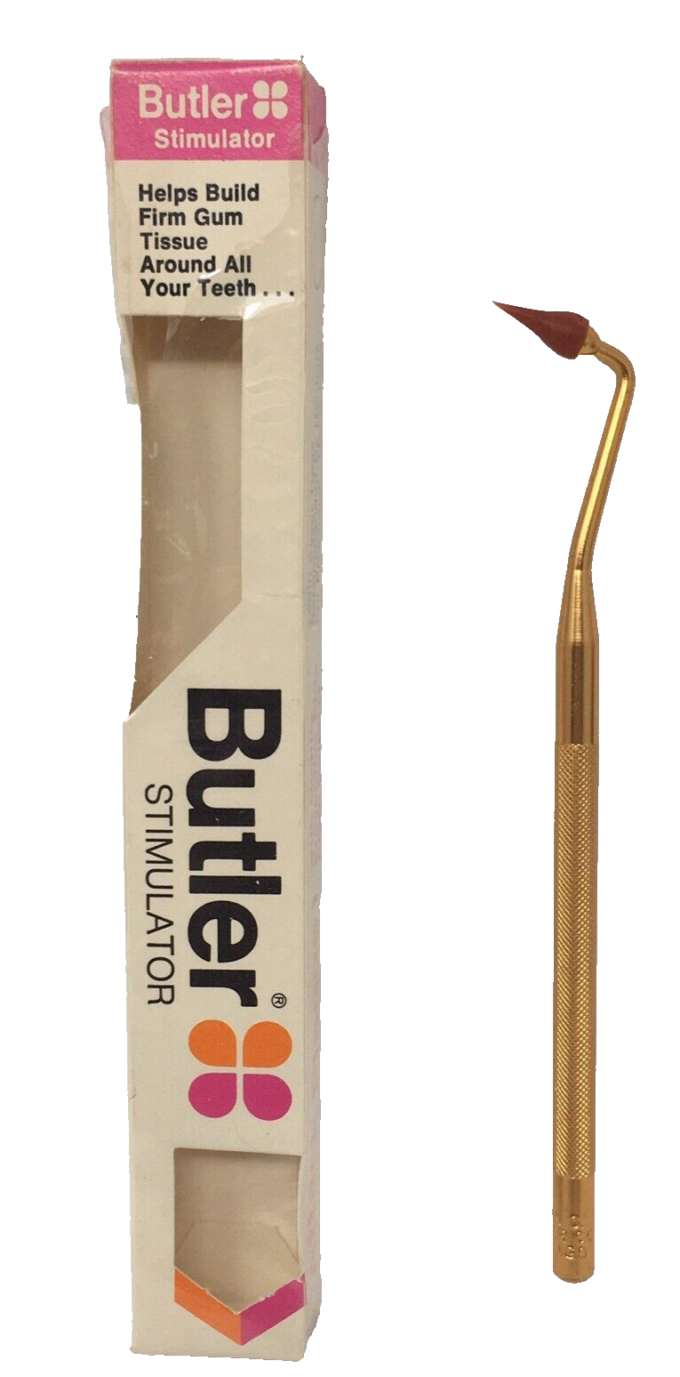 VINTAGE S BUTLER GUM Stimulator Wand 600 with Box eBay