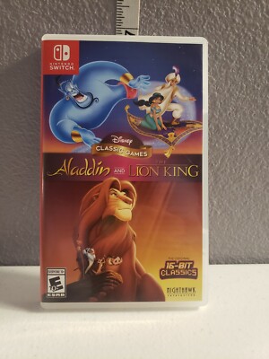 Nintendo Switch Disney's Aladdin And The Lion King Video