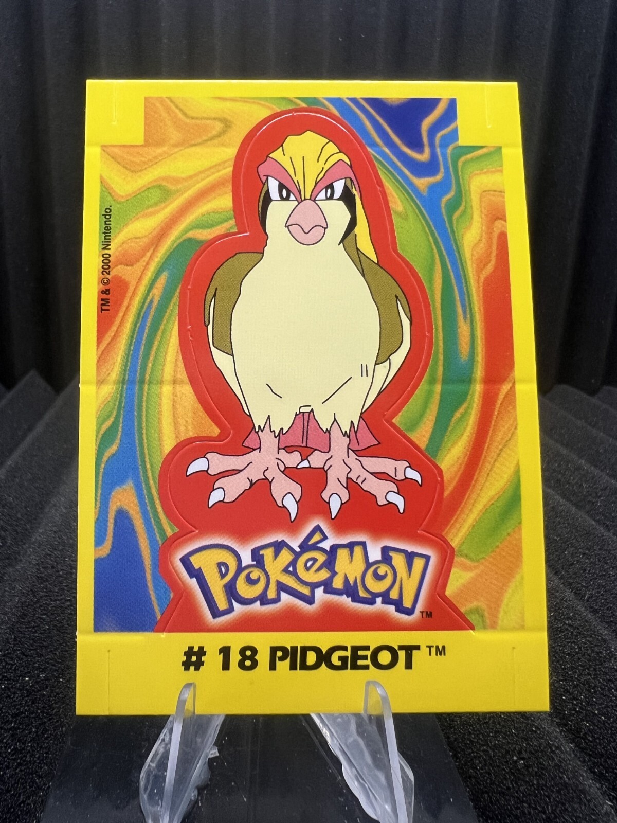 Pidgeot #18 - Navarrete Kanto Buildable Card 2000s Vintage - Pokemon Card