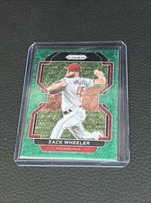 2022 PANINI PRIZM ZACK WHEELER GREEN DONUT CIRCLES