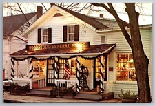 Postcard  Woodstock General Store Village Green Woodstock New York  I-10