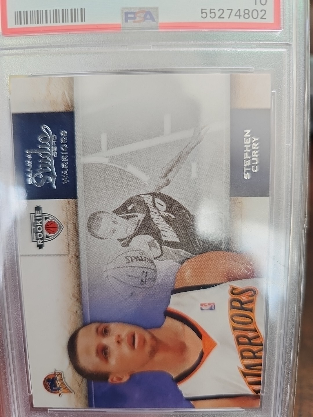 Stephen Curry 2009 Panini Studio #129 PSA 10 Rookie Card RC Gem Mint