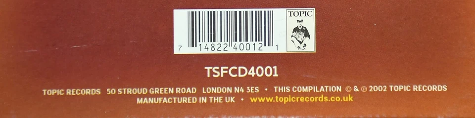 Various – The Acoustic Folk Box - BOX SET - 4x CD  - UK - 2002 - FOLK - Bild 4 von 4