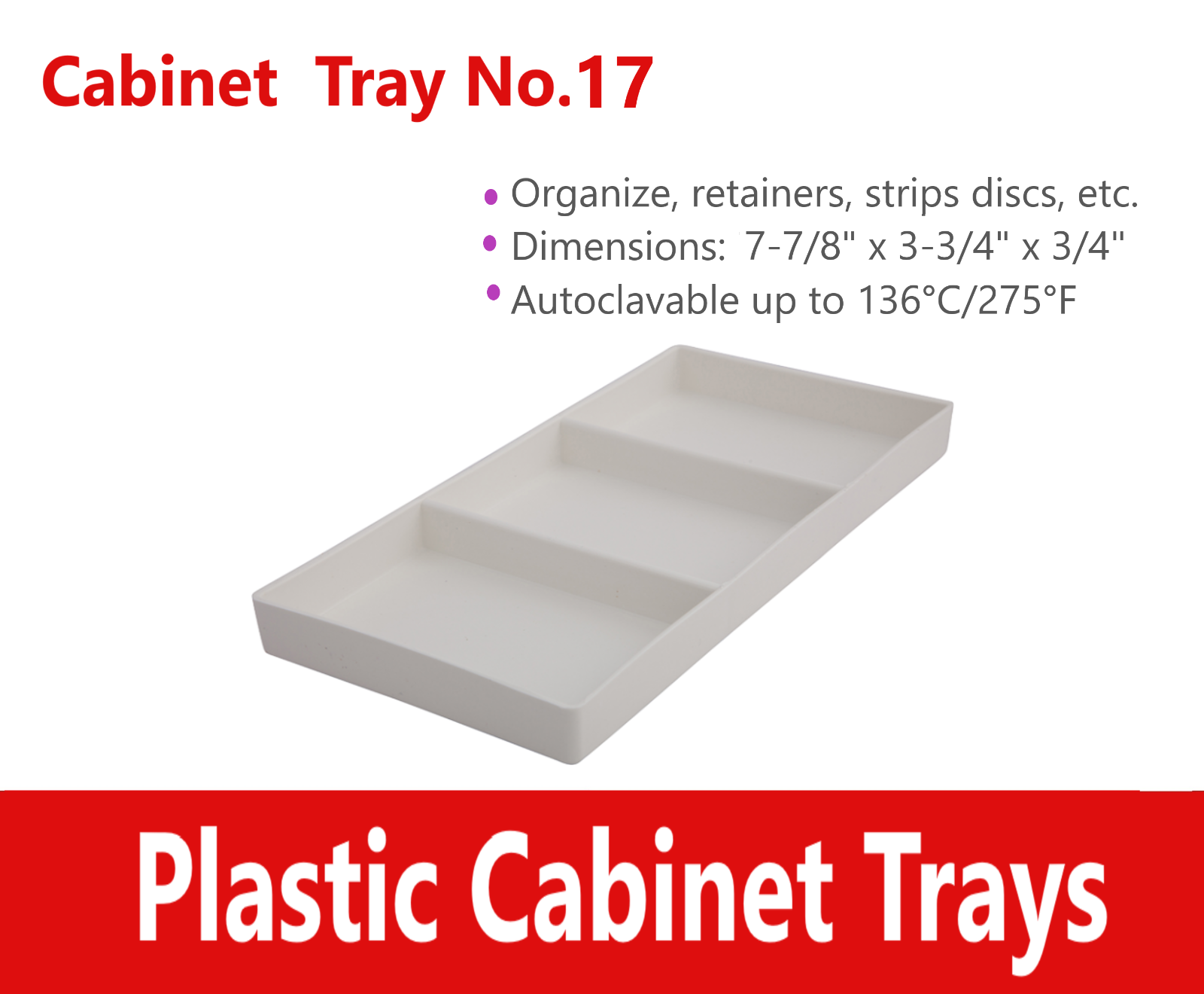 Dental Instrument Tray & Heat Sterilization 270 of Hand