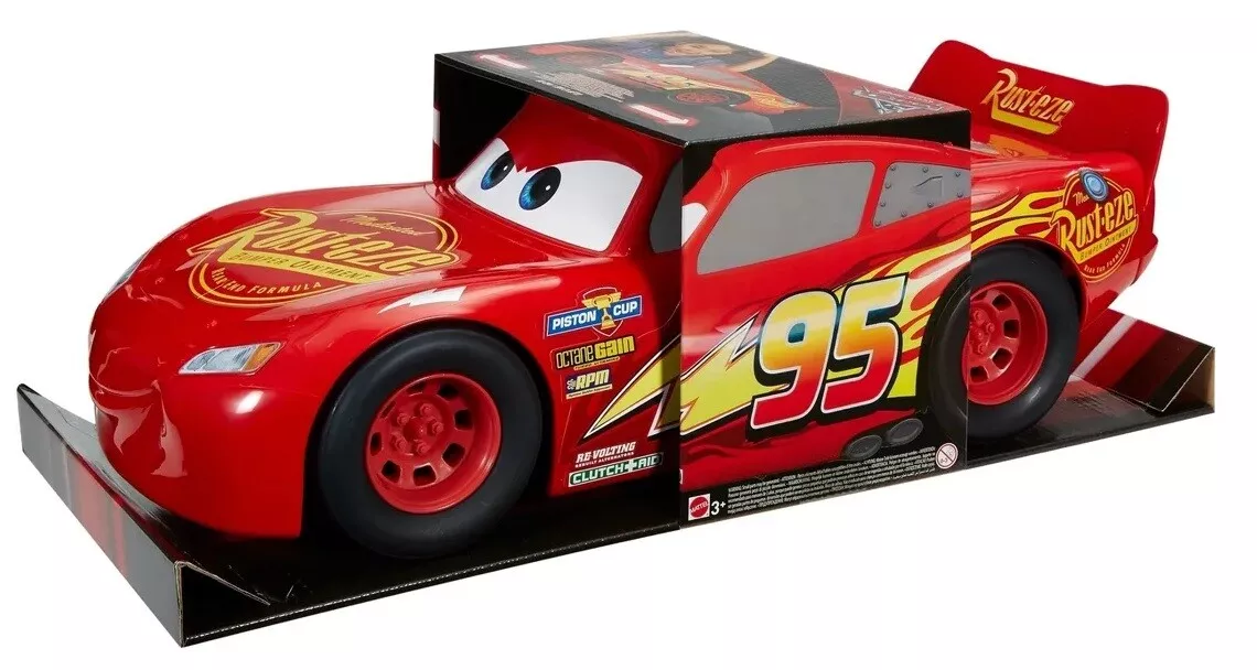 Vehículo Disney Pixar Mattel Rayo McQueen 20 Pulgadas