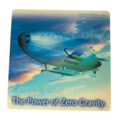 Cargolifter Mousepad  Luftschiff Zeppelin neu Rarität