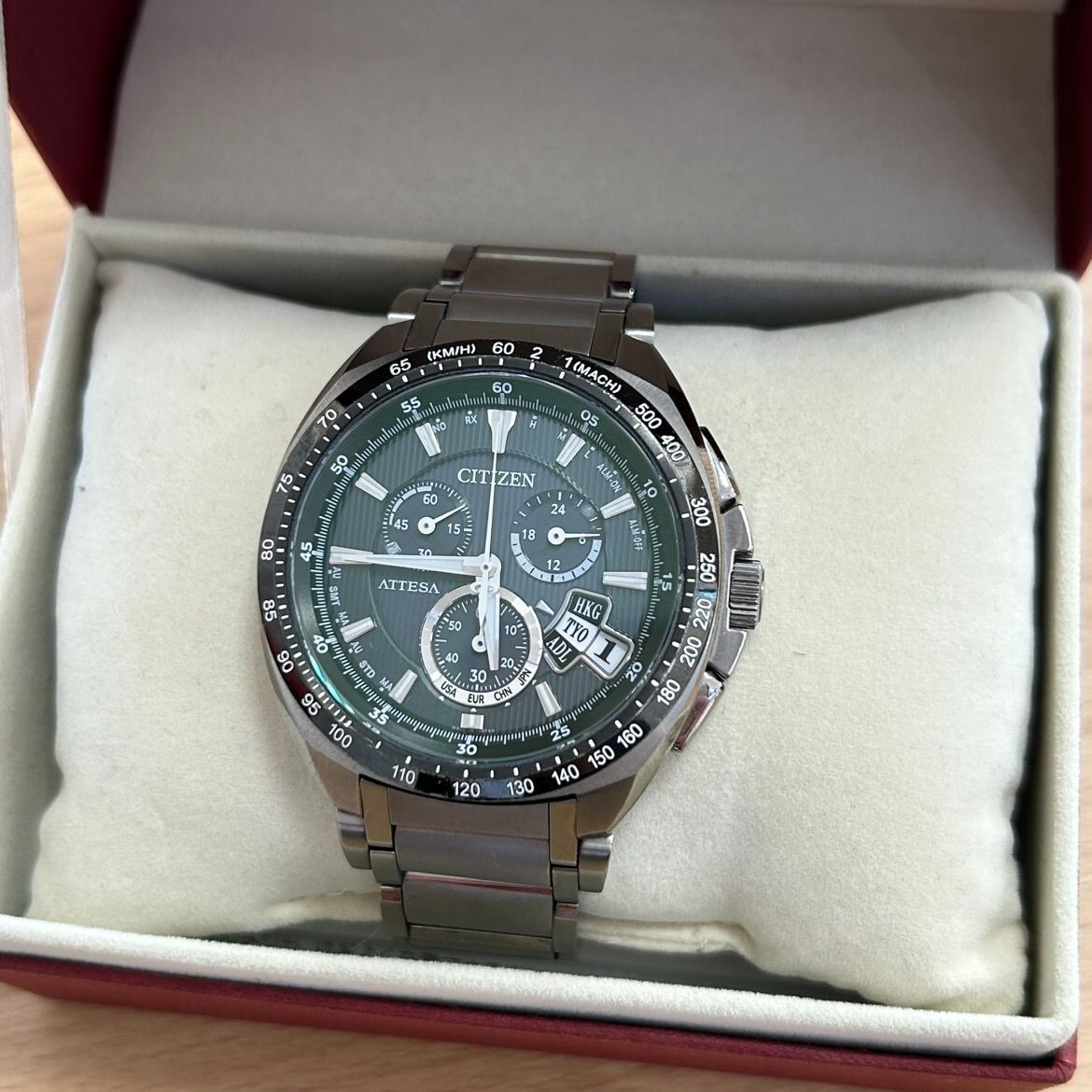 シチズン ATTESA アテッサ ソーラー 腕時計 H610-T016782 シチズン(CITIZEN)|25THモデル ATTESA ソーラー電波腕時計