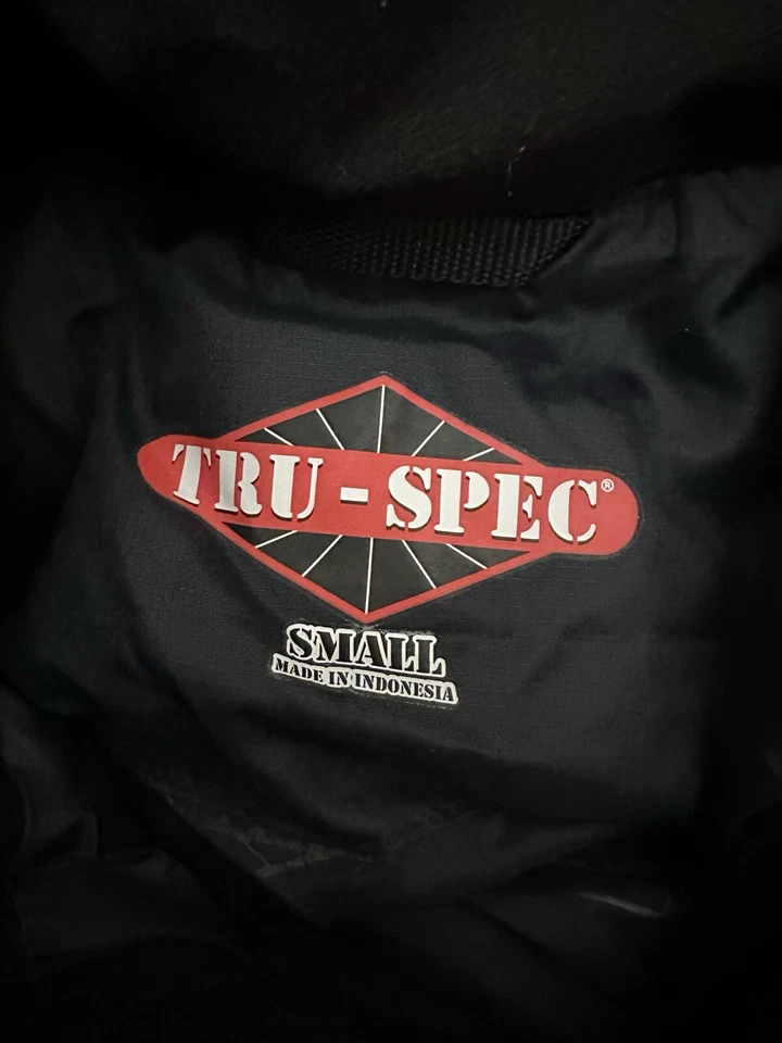TRU-SPEC 2410 H2O Proof Waterproof 3-IN-1 Parka Jacket Coat w/ Liner Black Small - Image 4 of 4